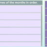 Months