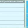 Ordem Decrescente até 10